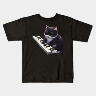 Keyboard Kitty Kids T-Shirt